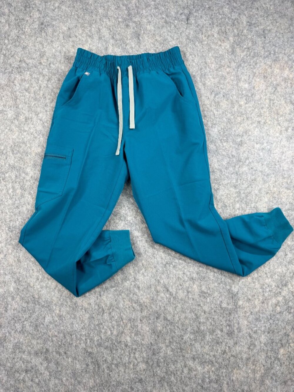 Figs Technical Collection Zamora Scrub Pants Sz S Blue